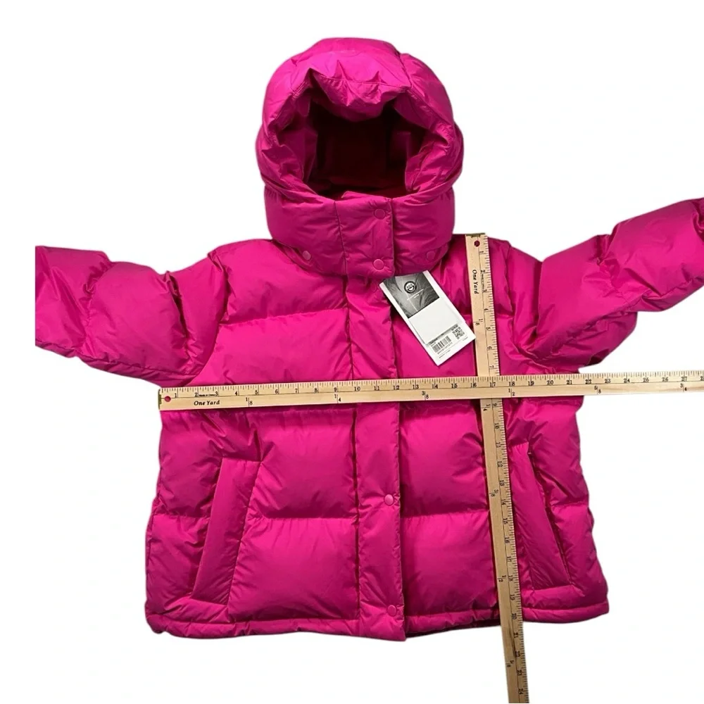 NWT ✨ RARE Lululemon Wunder Puff Cropped Jacket Sonic Pink Size 10‎